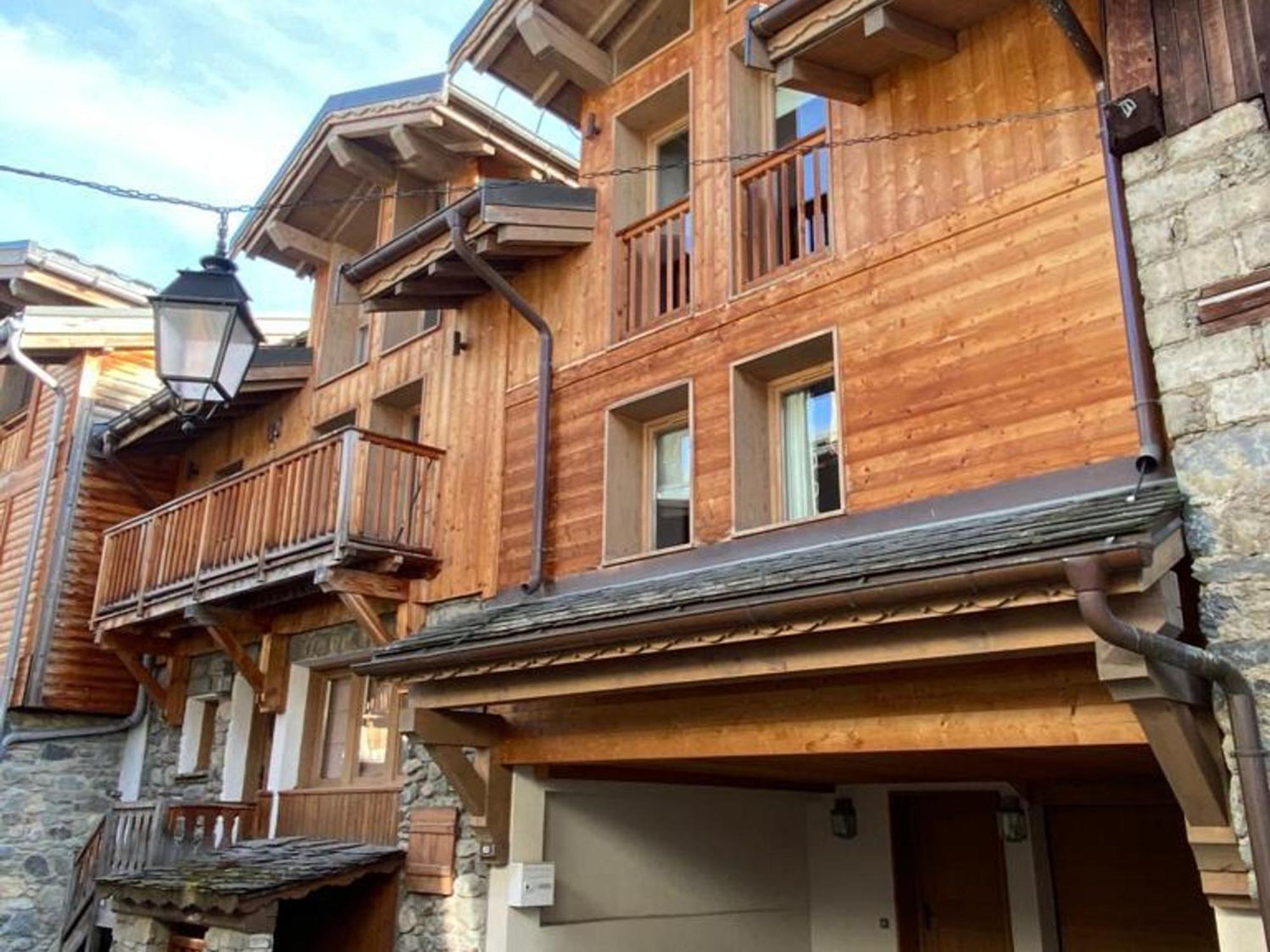 Chalet Familial Spacieux 360M², Courchevel Le Praz, 6 Chambres Pour 13 Pers., Proche Remontees Mecaniques - Fr-1-568-1 Exterior foto